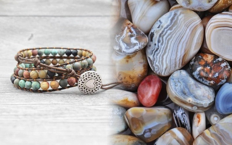 signification, propriétés et bienfaits du bracelet en agate 