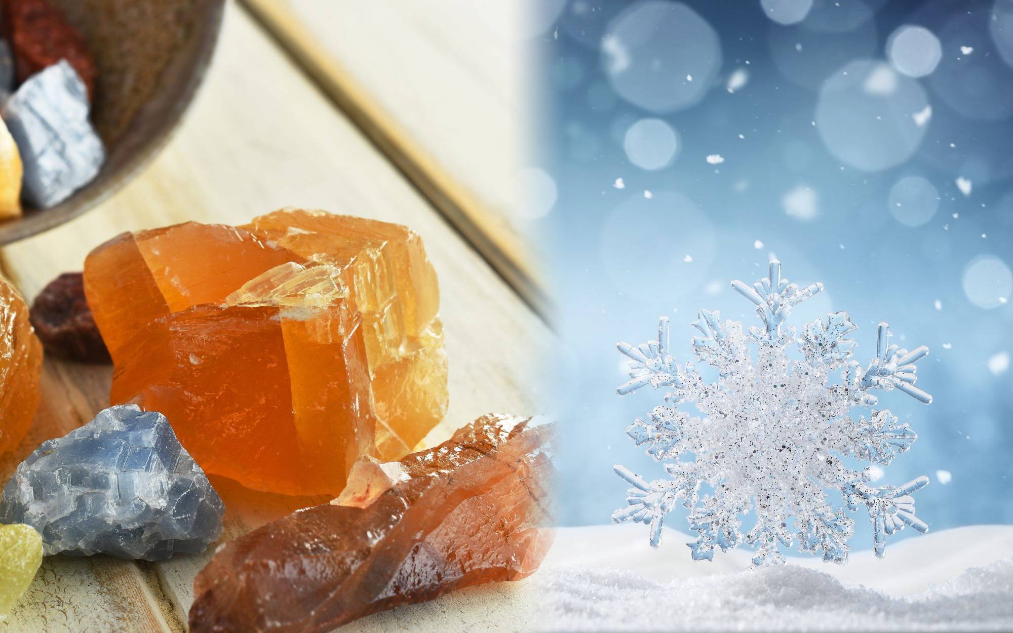les meilleurs cristaux pour le solstice d'hiver