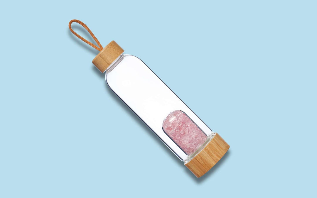 comment utiliser la bouteille d'eau infusée de cristal