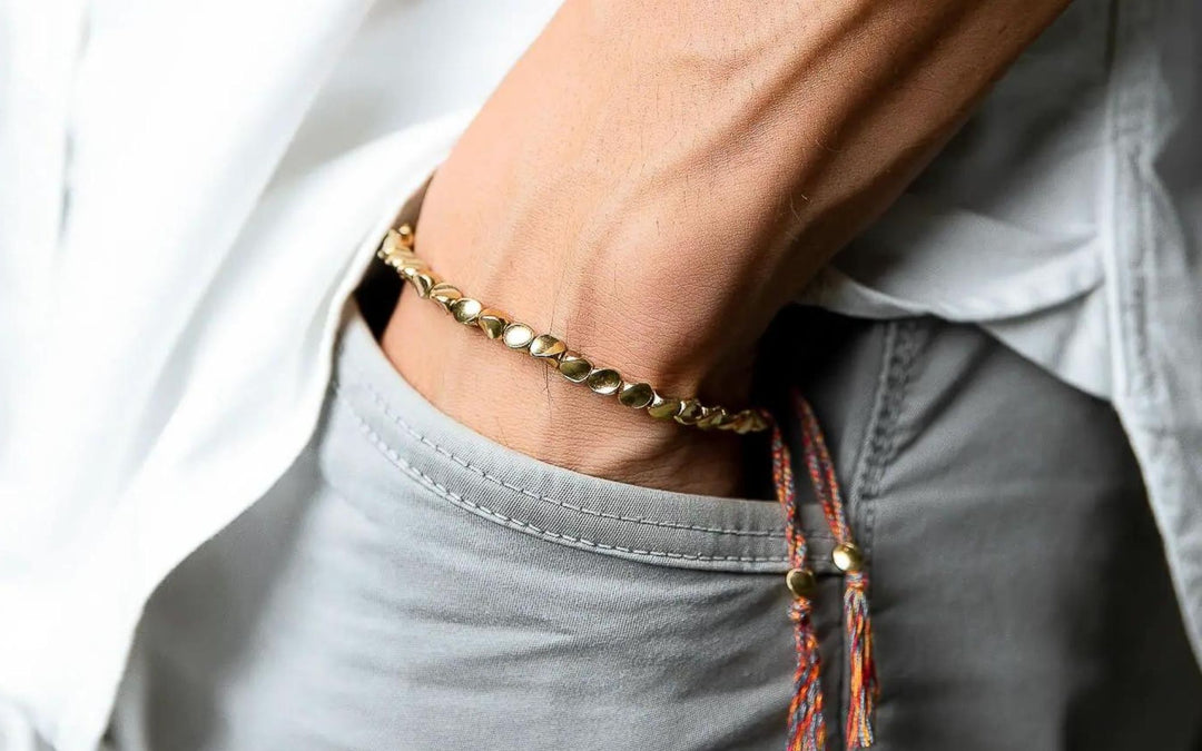 bracelet en cuivre poignet gauche ou poignet droit