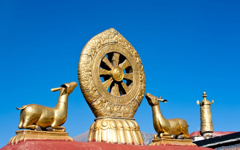 la signification de la roue du Dharma