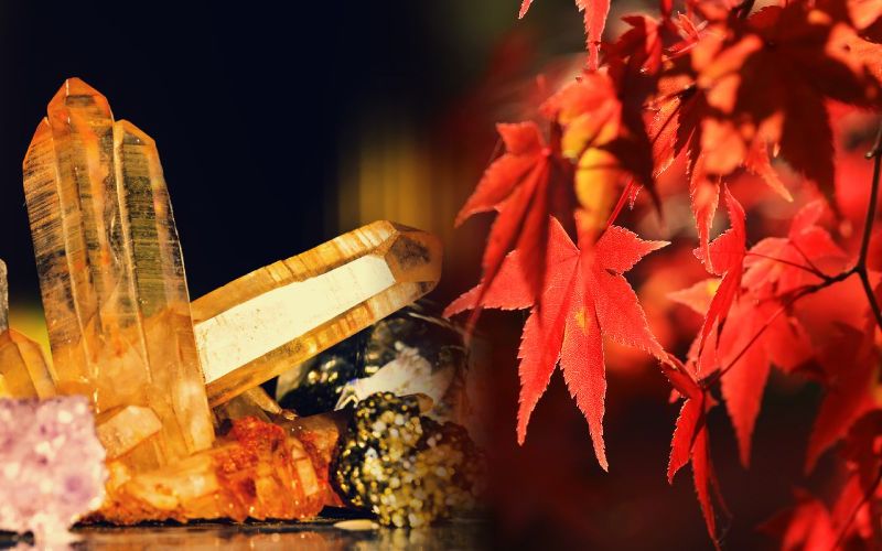 les cristaux pour l’automne