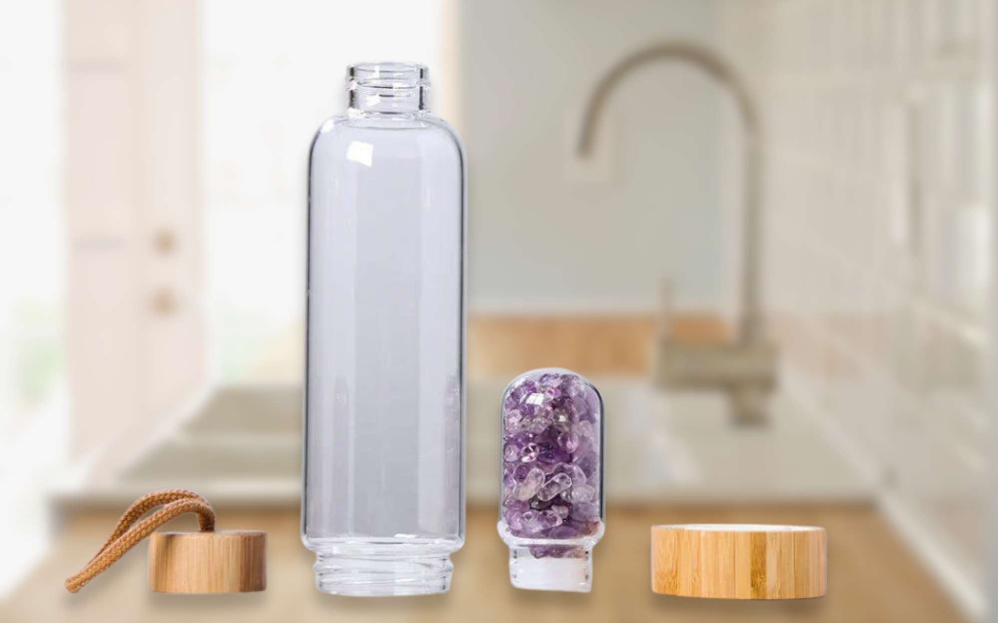 comment nettoyer votre bouteille d’eau de gemme infusé