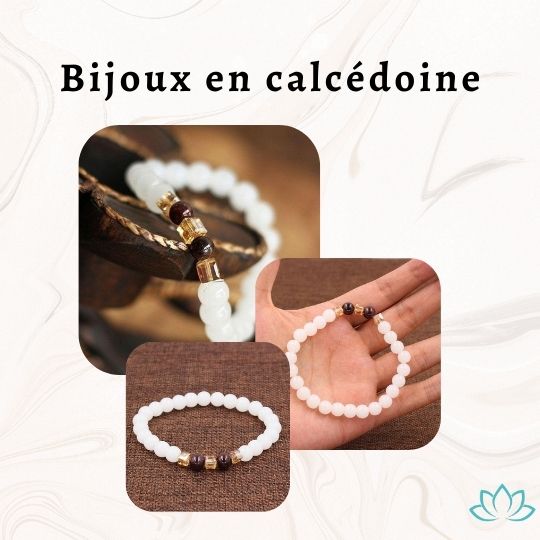 Bijoux en calcédoine