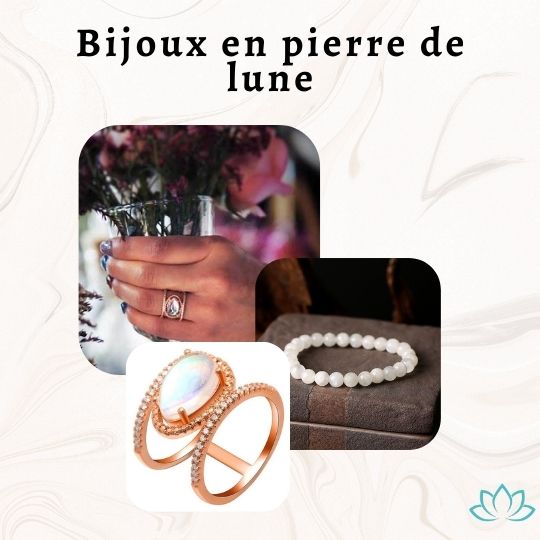 Bijoux en pierre de lune