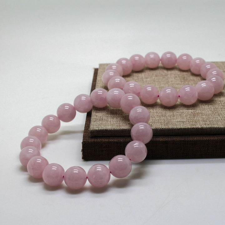 Bracelet en quartz rose - Pour inspirer l’amour - Karma et Moi