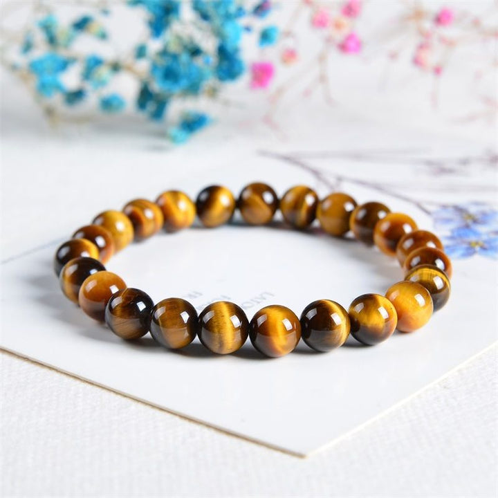 🎁 Bracelet œil de tigre doré - Puissance et prospérité (100% off)