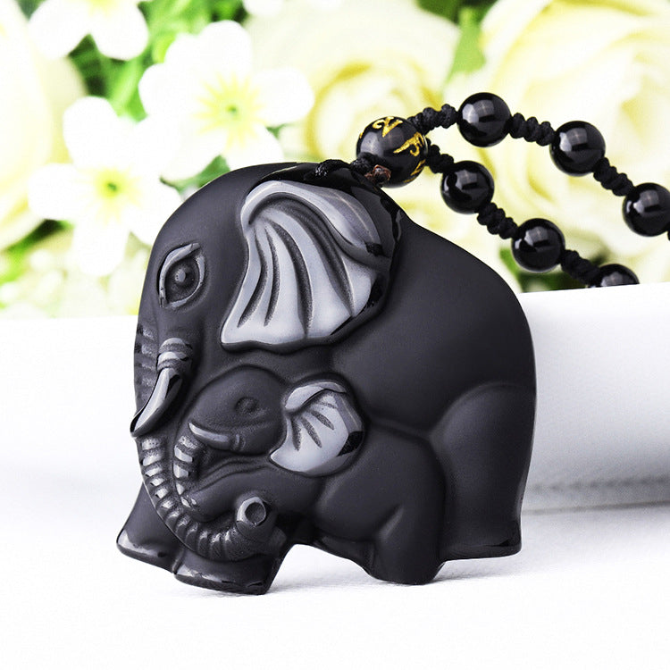 Collier de maman et bébé éléphant - Inspirer l'amour familial - Karma et Moi