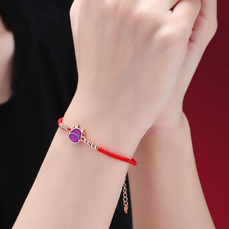 Bracelets du zodiaque chinois à fil rouge - Chance et protection - Karma et Moi