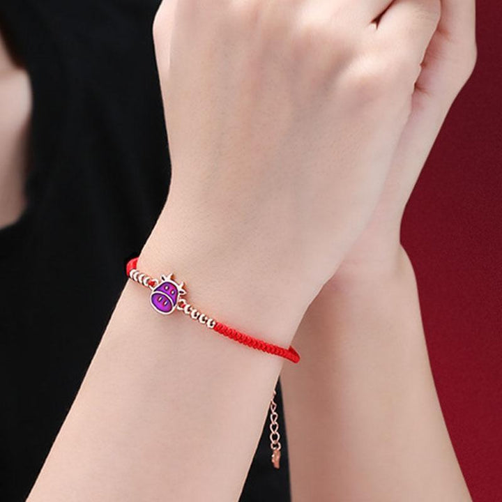 Bracelets du zodiaque chinois à fil rouge - Chance et protection - Karma et Moi