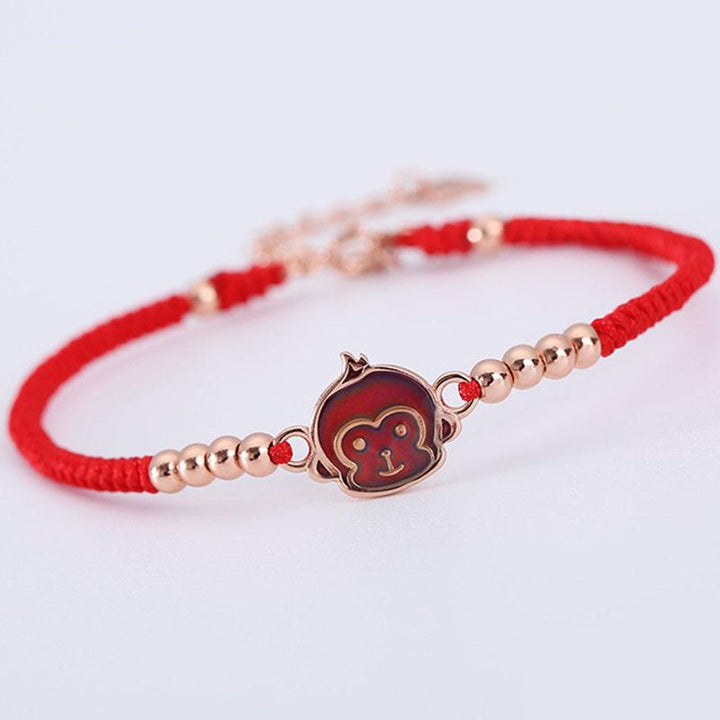 Bracelets du zodiaque chinois à fil rouge - Chance et protection - Karma et Moi