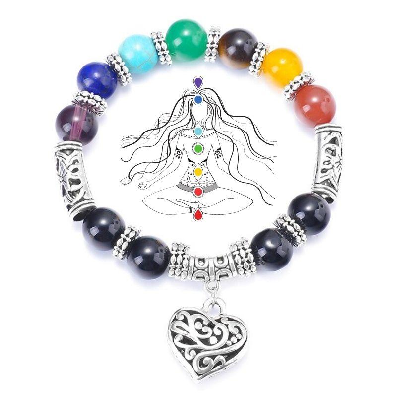 Bracelet Reiki - Guérison de l’énergie des chakras - Karma et Moi