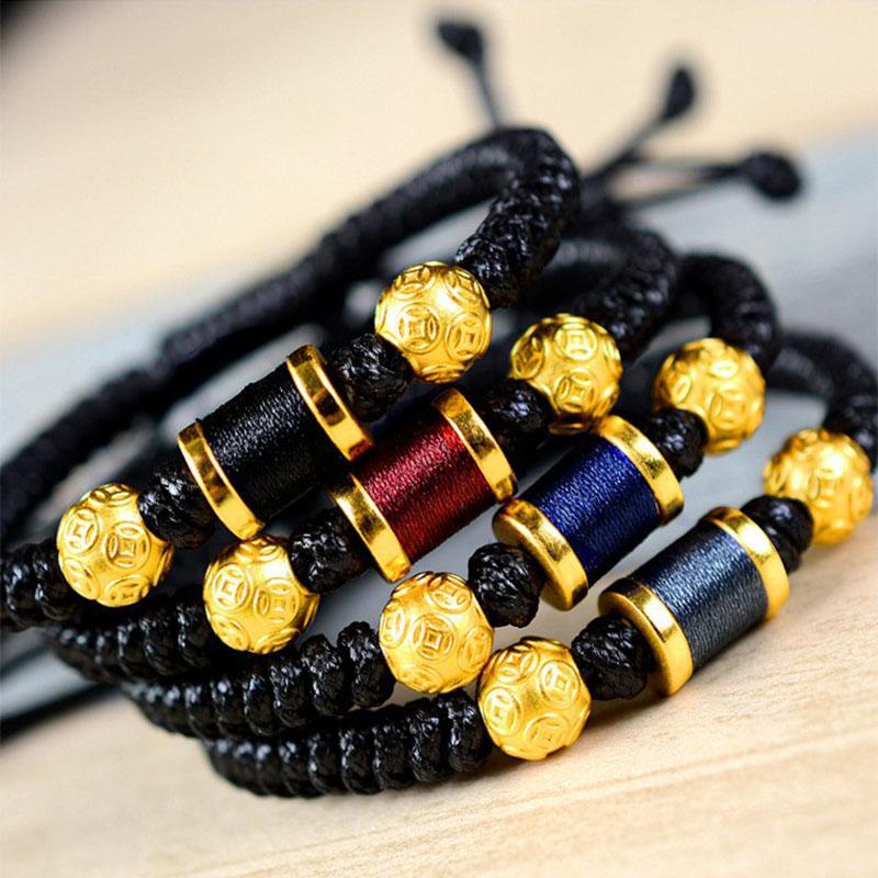 Bracelet de pièces chinoises - Activateur de richesse Feng Shui - Karma et Moi