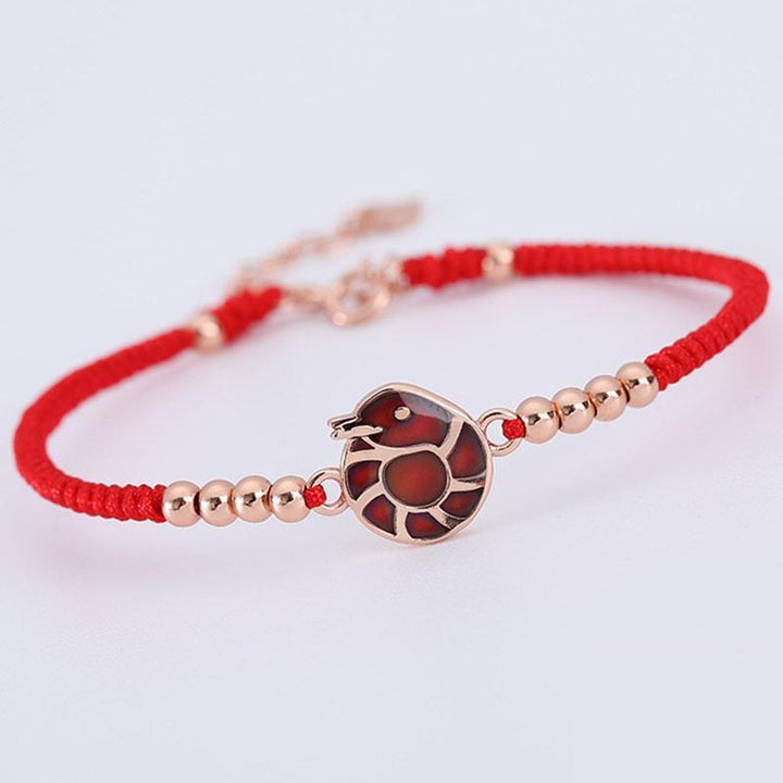 Bracelets du zodiaque chinois à fil rouge - Chance et protection - Karma et Moi