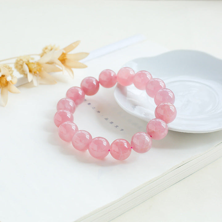 Bracelet en quartz rose - Pour inspirer l’amour - Karma et Moi