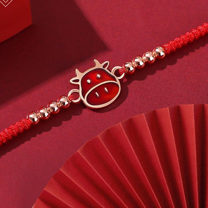 Bracelets du zodiaque chinois à fil rouge - Chance et protection - Karma et Moi