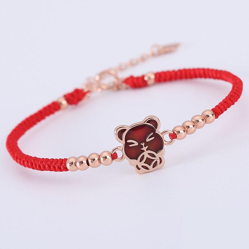 Bracelets du zodiaque chinois à fil rouge - Chance et protection - Karma et Moi