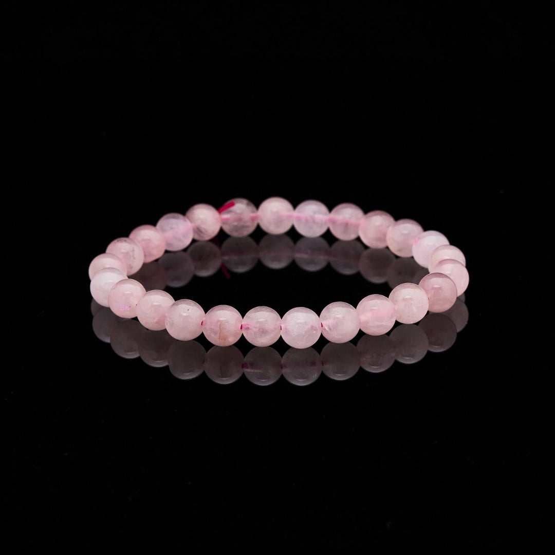 Bracelet en quartz rose - Pour inspirer l’amour - Karma et Moi