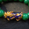 Bracelet Pixiu en jade vert - Abondance et Protection - Karma et Moi