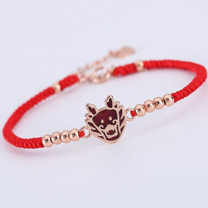 Bracelets du zodiaque chinois à fil rouge - Chance et protection - Karma et Moi