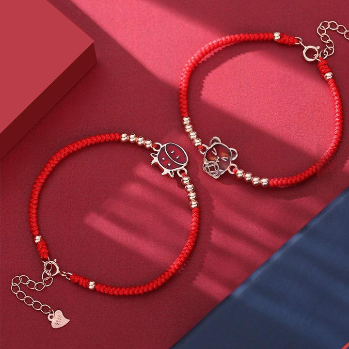 Bracelets du zodiaque chinois à fil rouge - Chance et protection - Karma et Moi