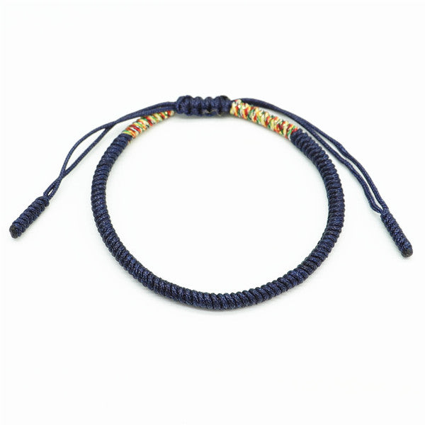 Bracelets à nœuds tibétains faits main - Paix et harmonie - Karma et Moi