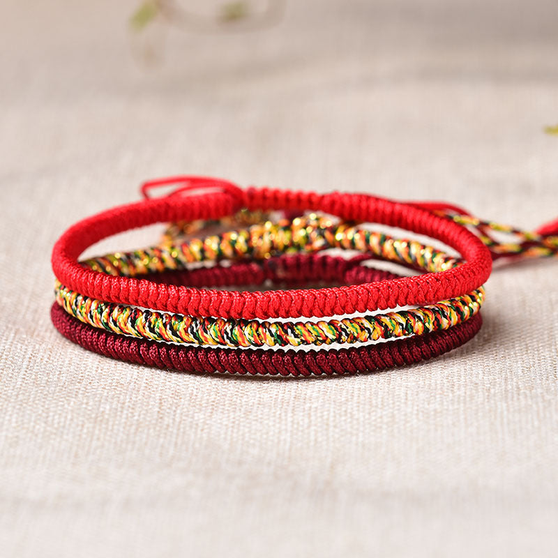 ZYMGUO Bracelet porte-bonheur tibétains+cadeau bouddhiste ZYMGUO Bracelet porte-bonheur tibétains+cadeau bouddhiste