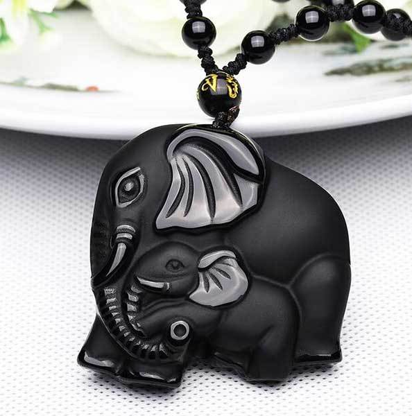 Collier de maman et bébé éléphant - Inspirer l'amour familial - Karma et Moi