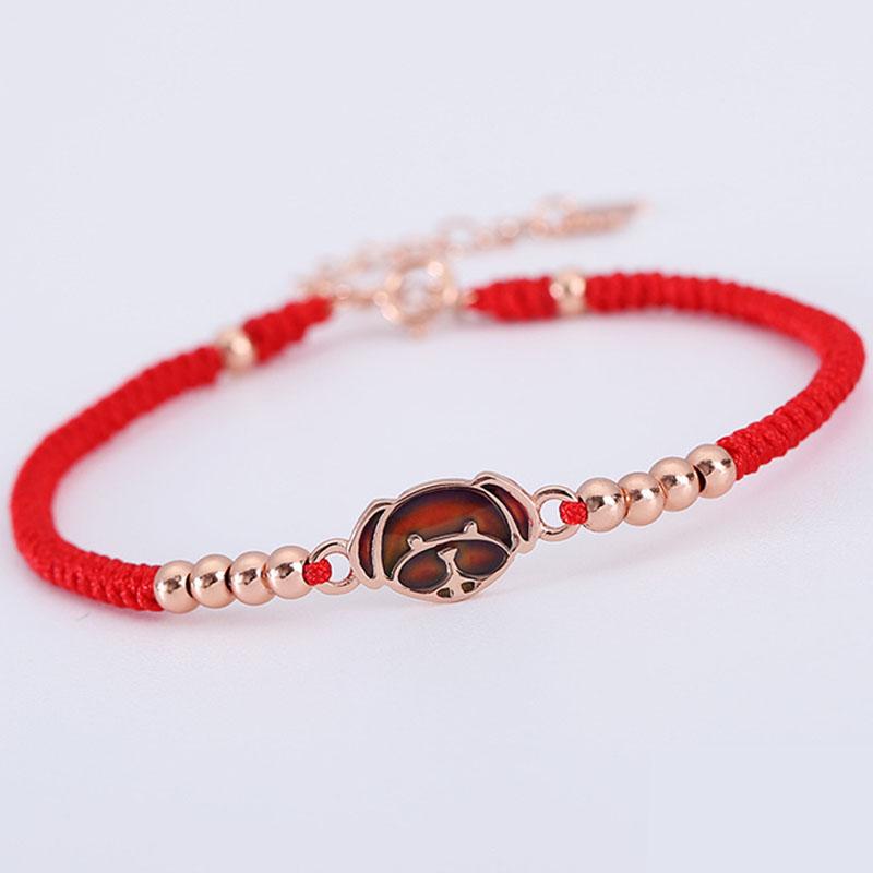 Bracelets du zodiaque chinois à fil rouge - Chance et protection - Karma et Moi