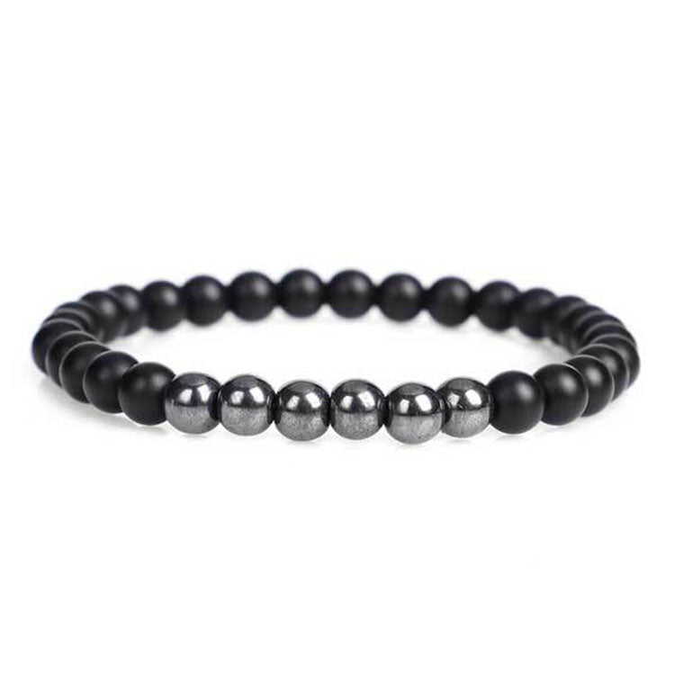 Bracelets en hématite pour équilibrer les 7 chakras - Karma et Moi