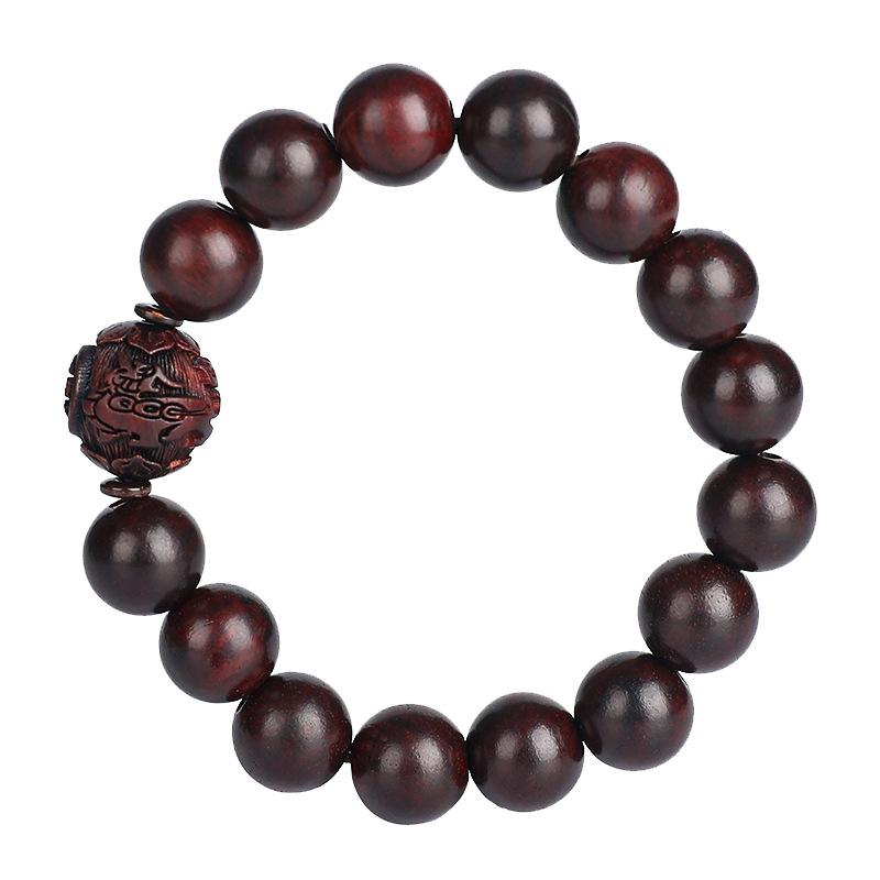 Bracelet en bois de santal - Perles de méditation bouddhistes - Karma et Moi