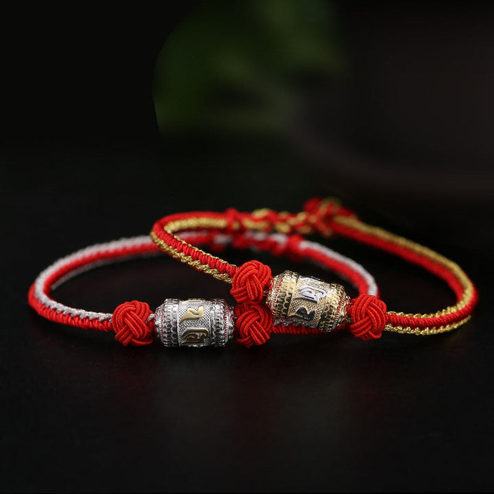 Bracelets avec Mantra tibétain - Chance et Protection - Karma et Moi