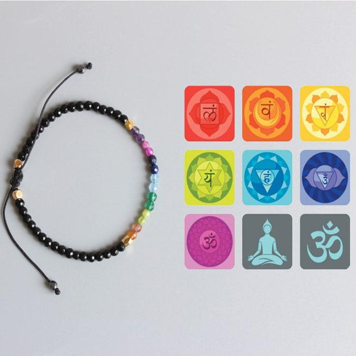 Bracelets des 7 chakras et des 12 constellations - Révélez votre véritable potentiel - Karma et Moi