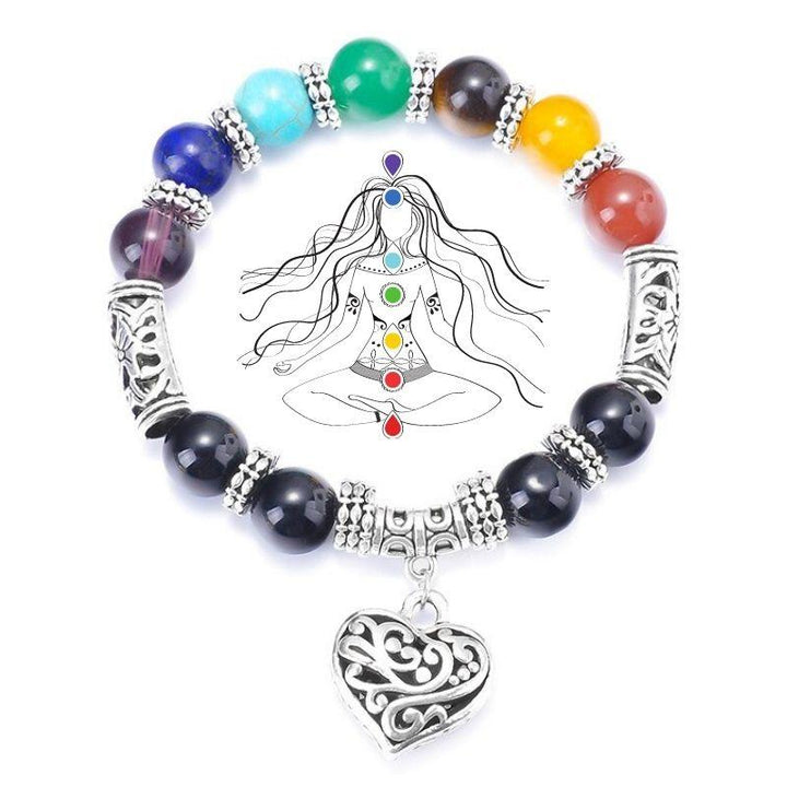 Bracelet Reiki - Guérison de l’énergie des chakras - Karma et Moi