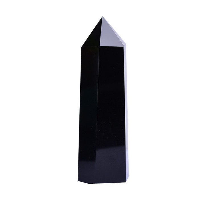 Baguette de cristal en obsidienne noire pour la guérison - Karma et Moi