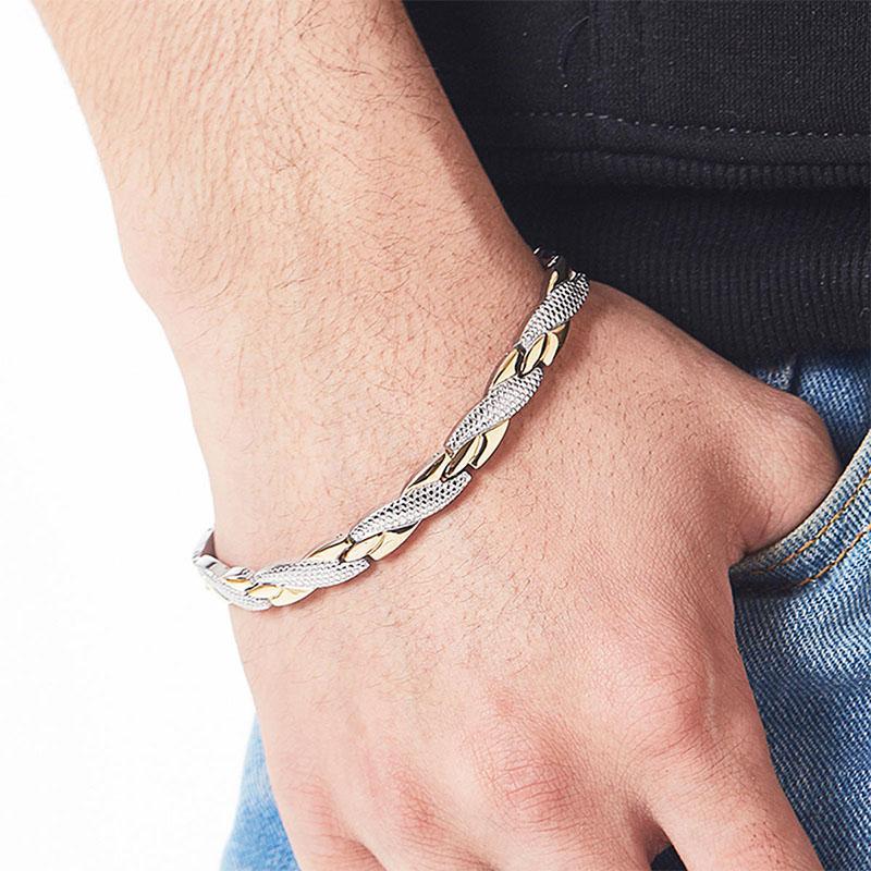 Bracelet magnétique en forme d'écailles de dragon - Karma et Moi