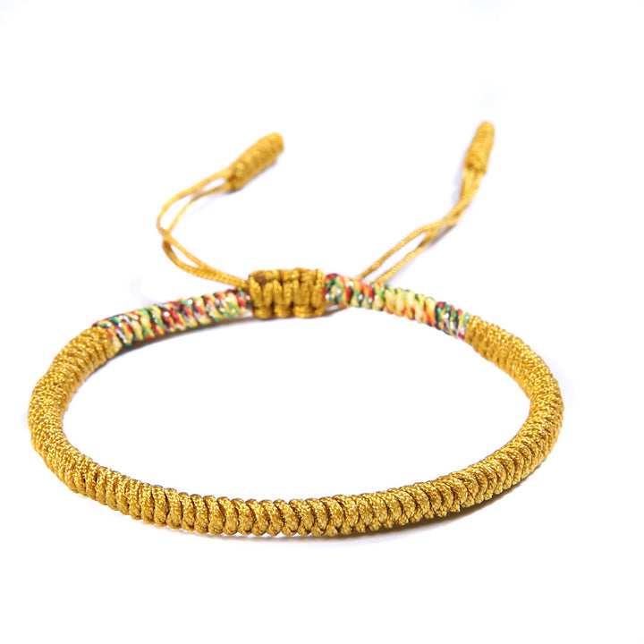 Bracelets à nœuds tibétains faits main - Sagesse - Karma et Moi