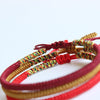 Bracelets à nœuds tibétains faits main - Sécurité & Protection - Karma et Moi