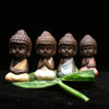 Les statues de Bouddha des quatres nobles vérités - Karma et Moi