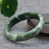 Bracelet rigide en jade pur - Karma et Moi
