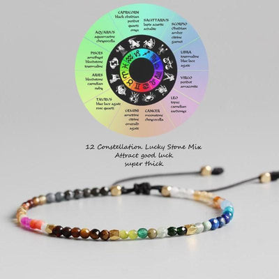 Bracelets des 7 chakras et des 12 constellations - Révélez votre véritable potentiel - Karma et Moi
