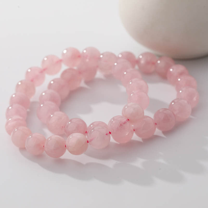 Bracelet en quartz rose - Pour inspirer l’amour - Karma et Moi